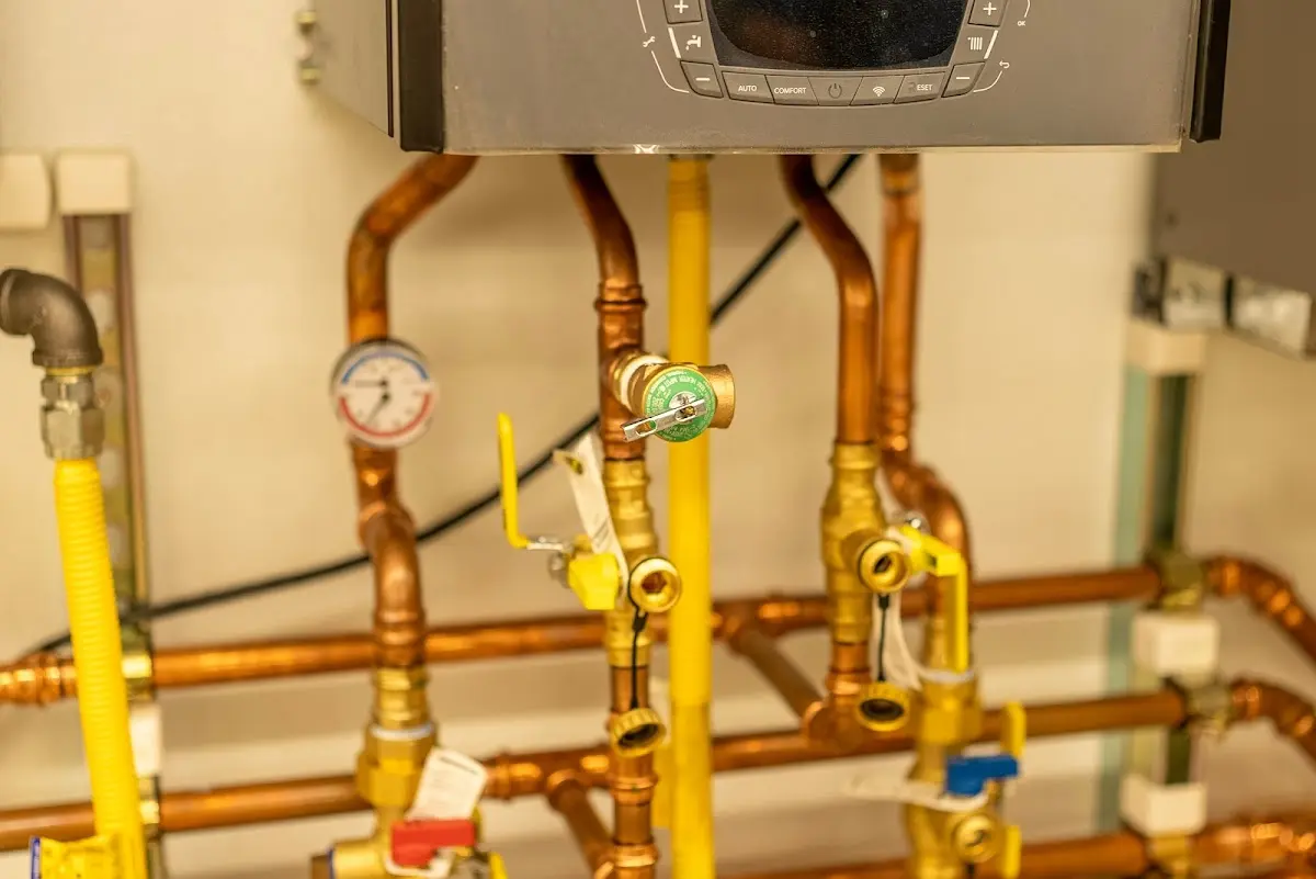 Licensed technician providing Slab Leak Repair for a homeowner in Commercial Point