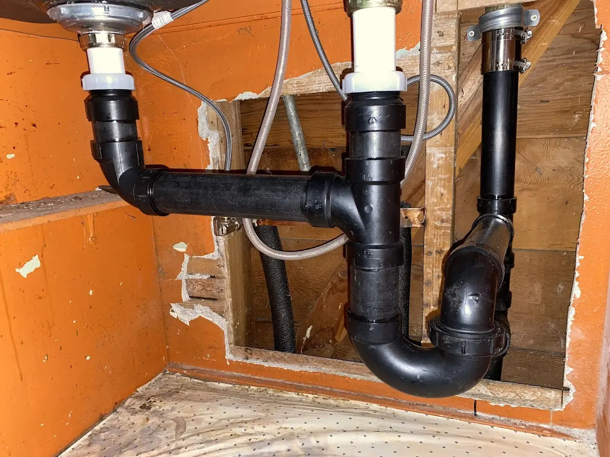 Professional Pipe Bursting equipment and tools on the job in Commercial Point